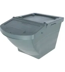 STAPELBARE VOERTON MET DEKSEL 40L