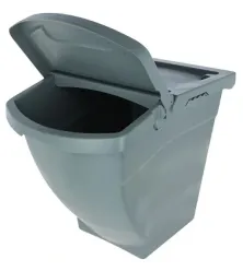 STAPELBARE VOERTON MET DEKSEL 40L