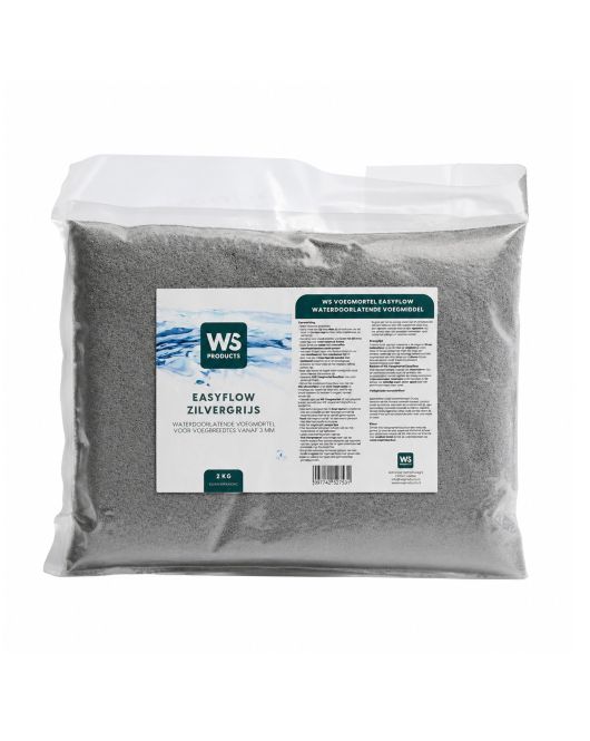 WS VOEGMORTEL EASY FLOW SF ZILVERGRIJS 2 KG WS VOEGMORTEL EASY FLOW SF ZILVERGRIJS 2 KG