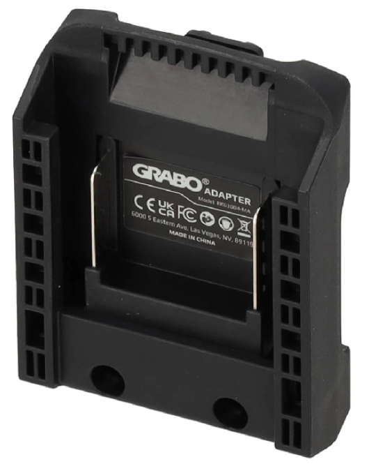 GRABO PRO BRUSHLESS ADAPTER VOOR MAKITA ACCU 18V GRABO PRO BRUSHLESS ADAPTER VOOR MAKITA ACCU 18V