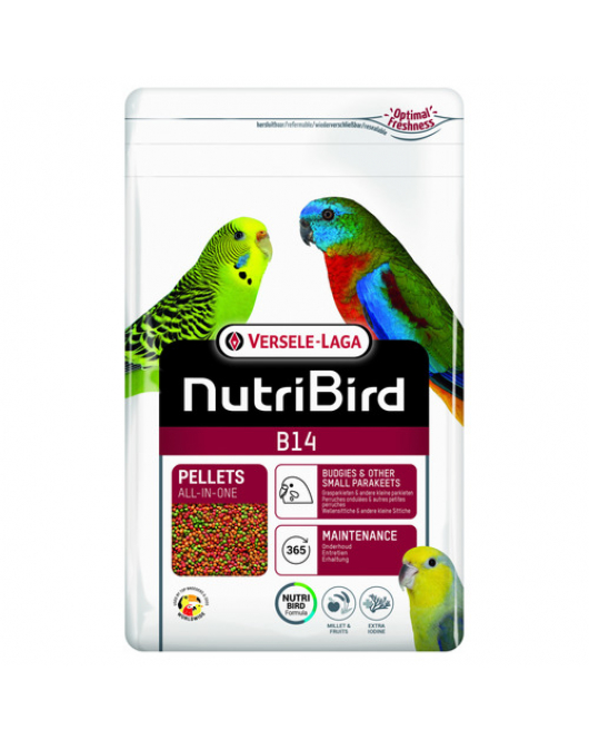 VERSELE-LAGA NUTRIBIRD B14 PARKIET ONDERHOUDSVOER 800 G