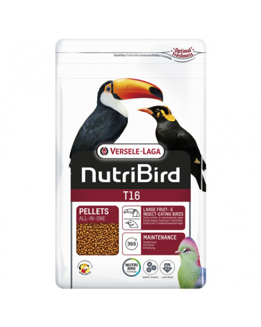 VERSELE-LAGA NUTRIBIRD T16 TOEKAN ONDERHOUDSVOER 700 G