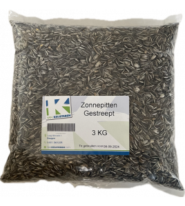ZONNEPIT GESTREEPT 3KG