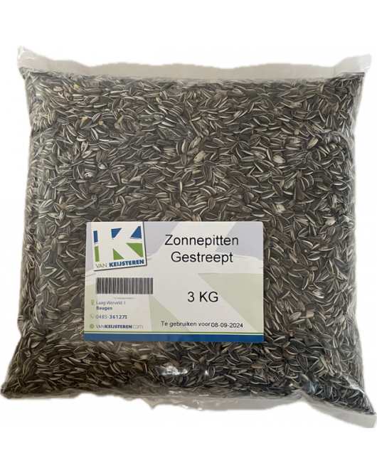 ZONNEPIT GESTREEPT 3KG