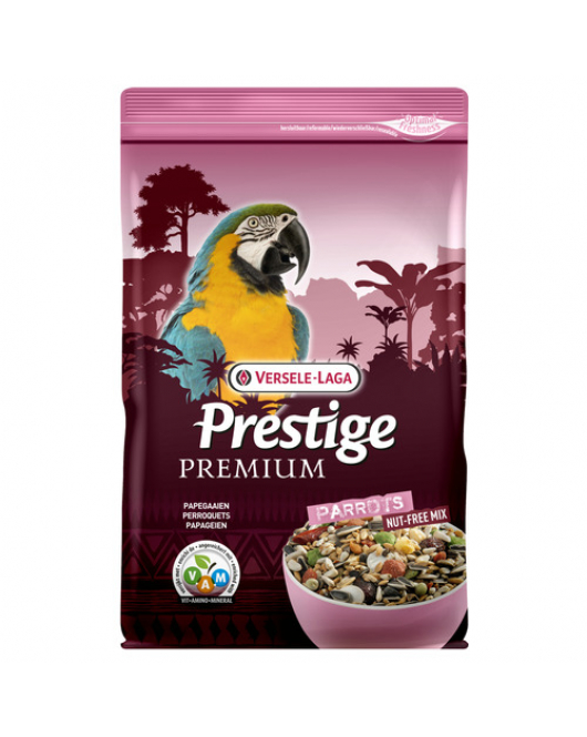VERSELE-LAGA PRESTIGE PRE PAPEGAAIENVOER ZONDER NOTEN 2 KG