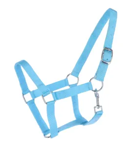 NYLON MINIVEULEN HALSTER LICHTBLAUW