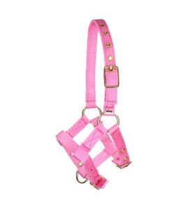 NYLON MINIVEULEN HALSTER ROZE