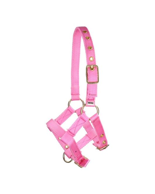 NYLON MINIVEULEN HALSTER ROZE