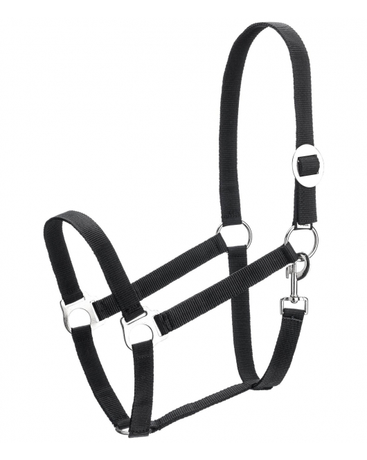 NYLON HALSTER ECONOMIC ZWART COB