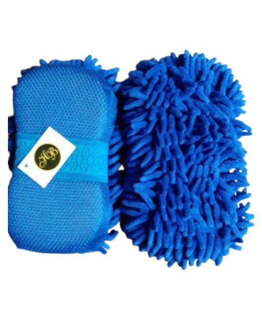 HB MASSAGE SPONS BLAUW