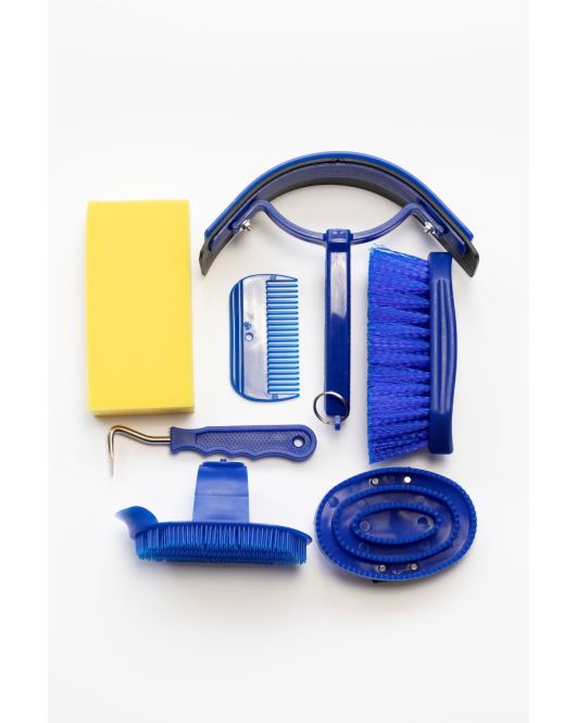 POETSSETJE 7 DELIG BLAUW