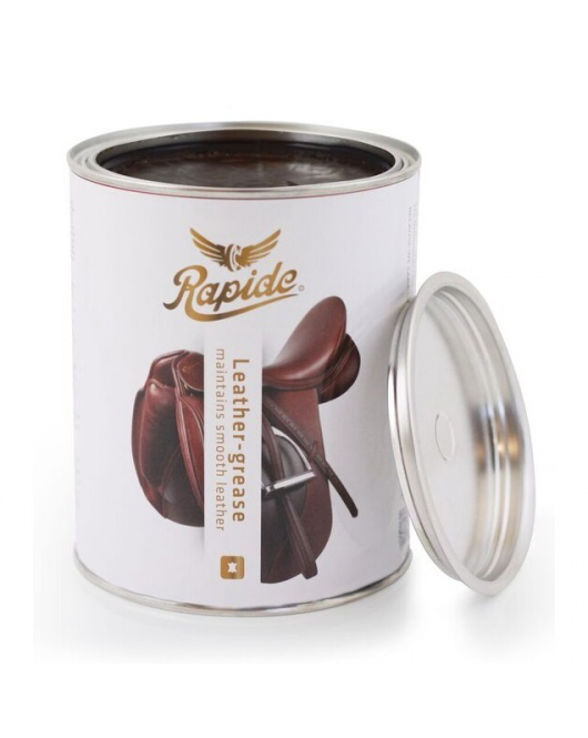 LEDERVET RAPIDE, ZWART, 1KG