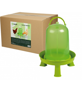 PLUIMVEE DRINKTOREN 8 L GREEN LEMON OP POOTJES 1 ST