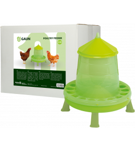 PLUIMVEE VOERTOREN 8 KG GREEN LEMON OP POOTJES 1 ST