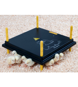 WARMTEPLAAT VOOR KUIKENS 40X40CM -42WATT