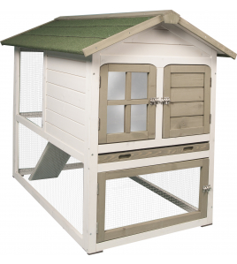 KIPPENHOK MET REN CONDO SCANDIC 115X76X100CM