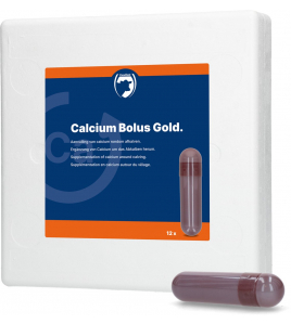 CALCIUM BOLUS GOLD 12 ST
