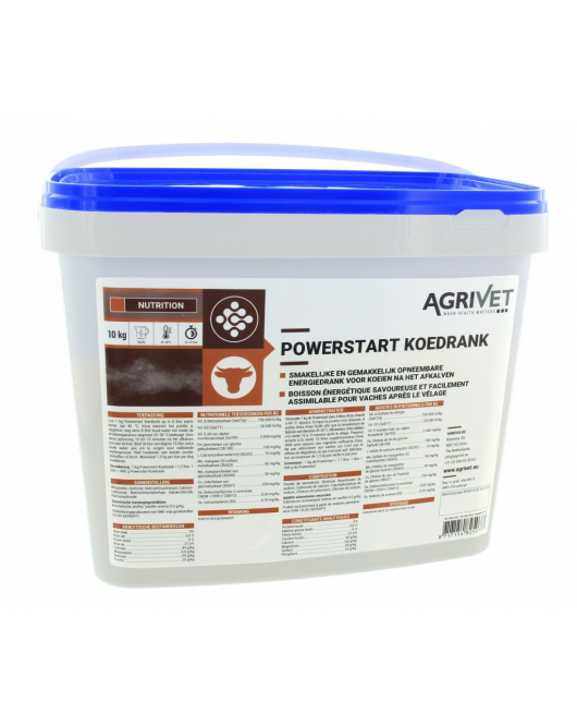 AGRIVET POWERSTART KOEDRANK 10KG