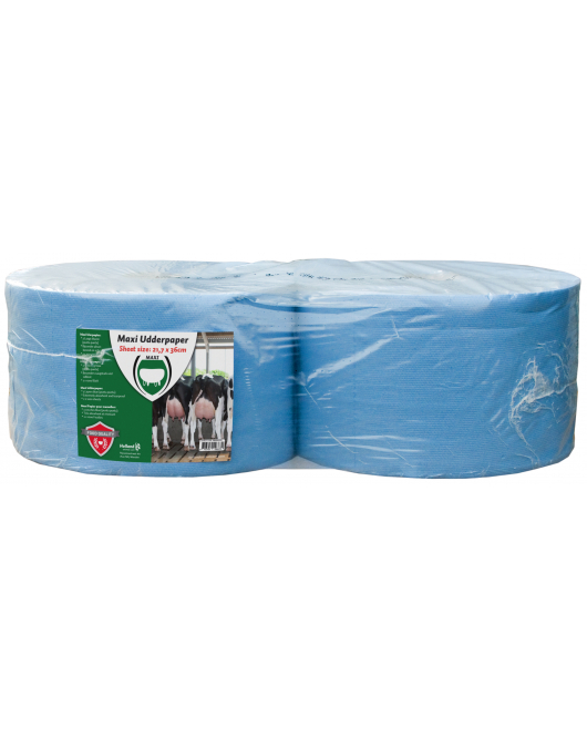 MAXI UIERPAPIER LARGE 21,7X36CM BLAUW 2 ROL