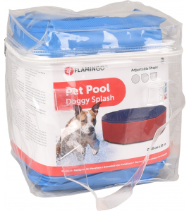 DOGGY SPLASH POOL BLAUW 80X20CM