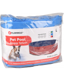 DOGGY SPLASH POOL BLAUW 160X30CM