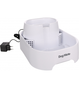 DOG MATE DRINKFONTEIN GROOT WIT 6L DOG MATE DRINKFONTEIN GROOT WIT 6L