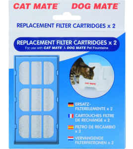 CAT MATE VERVANGFILTER 2ST DRINKFONTEIN UNIVERSEEL CAT MATE VERVANGFILTER 2ST DRINKFONTEIN UNIVERSEEL