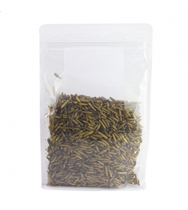 BLACK SOLDIER FLIES 300 GR./ZAKJE (2,5 LITER) (HERSLUITBAAR) BLACK SOLDIER FLIES 300 GR./ZAKJE (2,5 LITER) (HERSLUITBAAR)