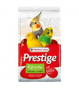 VERSELE-LAGA PRESTIGE SCHELPENZAND KRISTAL ZAK 5 KG KRISTAL
