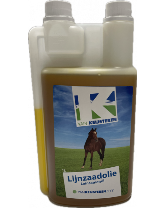 VAN KEIJSTEREN LIJNZAADOLIE 1 LTR