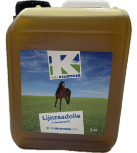 VAN KEIJSTEREN LIJNZAADOLIE 2,5 LTR