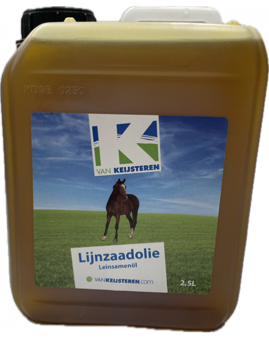 VAN KEIJSTEREN LIJNZAADOLIE 2,5 LTR