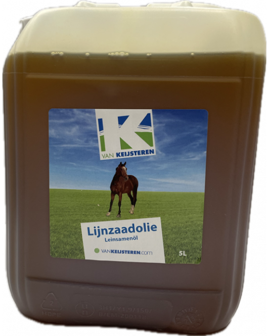 VAN KEIJSTEREN LIJNZAADOLIE 5 LTR