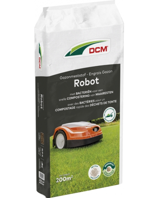 DCM GAZONMESTSTOF ROBOT 10 KG