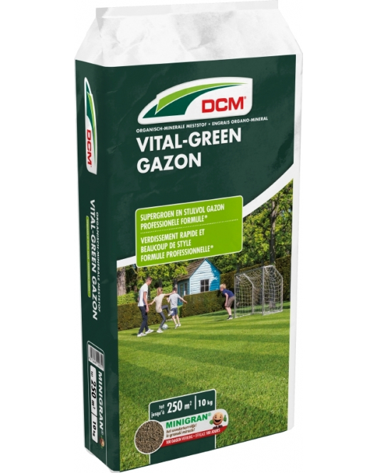 DCM MESTSTOF VITAL-GREEN GAZON 10 KG