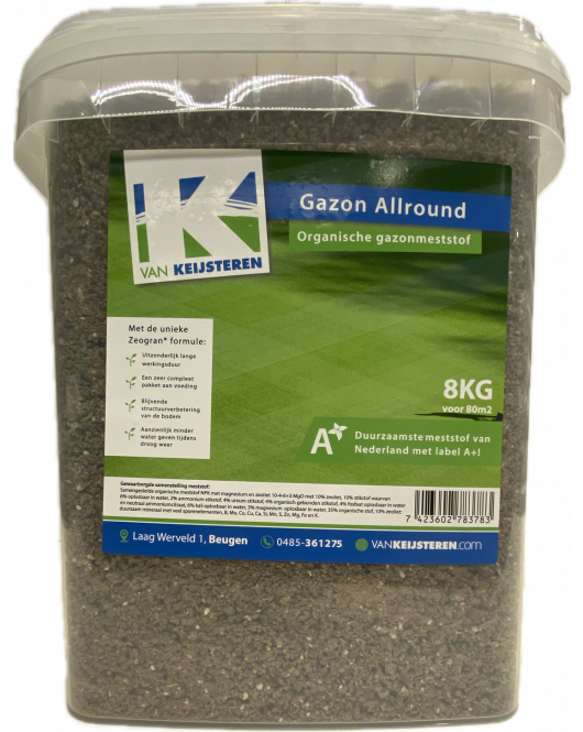 VAN KEIJSTEREN MESTSTOF GAZON ALLROUND 8KG