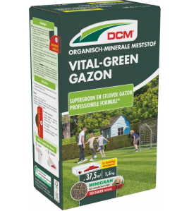 DCM GAZONVOEDING VITAL-GREEN 37,5 M&#178; (1,5 KG)