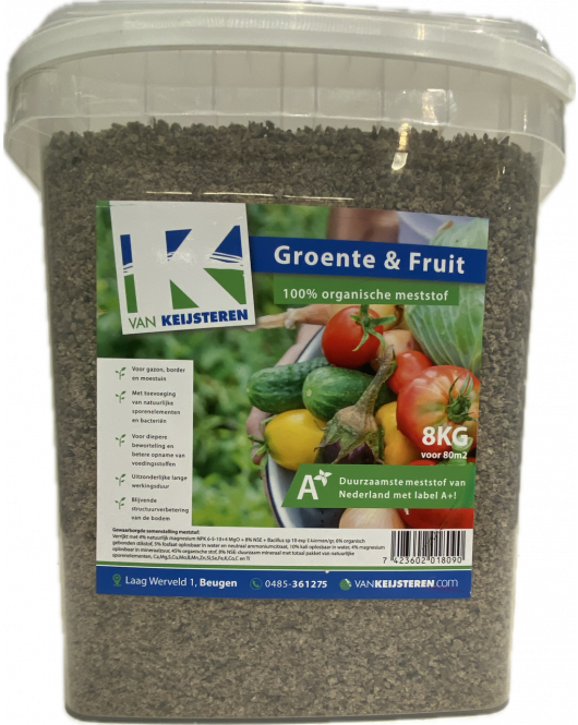 VAN KEIJSTEREN GROENTE & FRUIT MESTSTOF 8KG