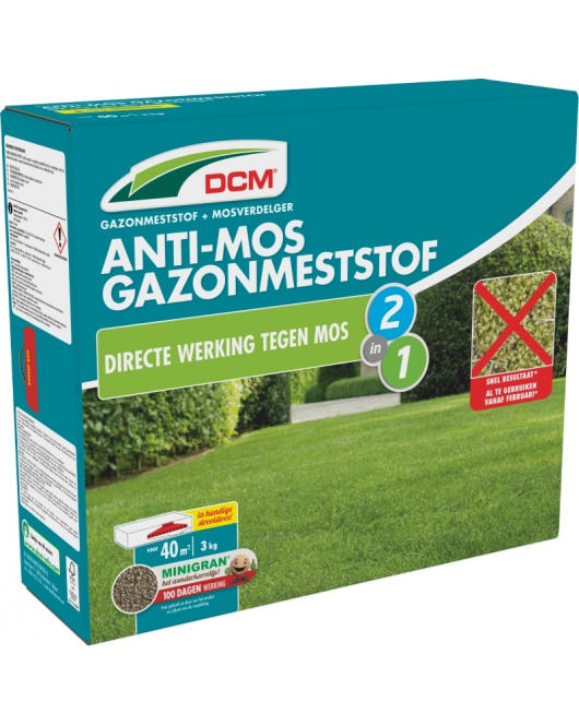 DCM ANTI-MOS GAZONMESTSTOF 3 KG