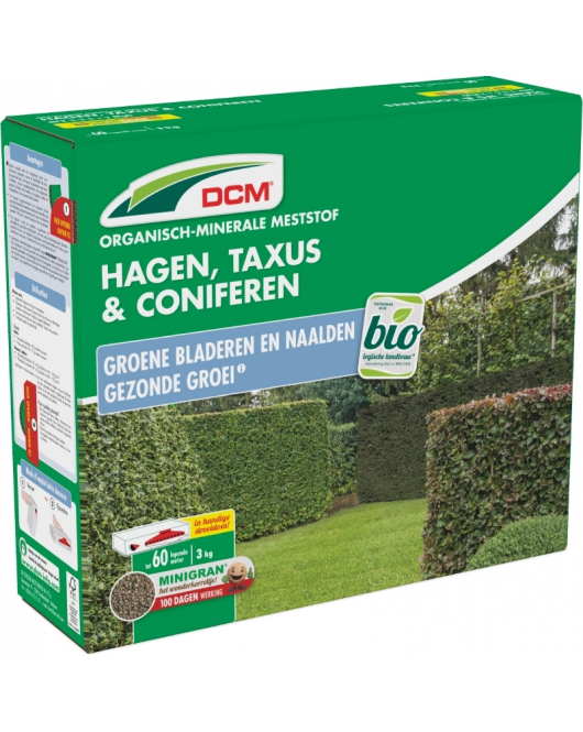 DCM MESTSTOF HAGEN, TAXUS & CONIFEREN 3 KG