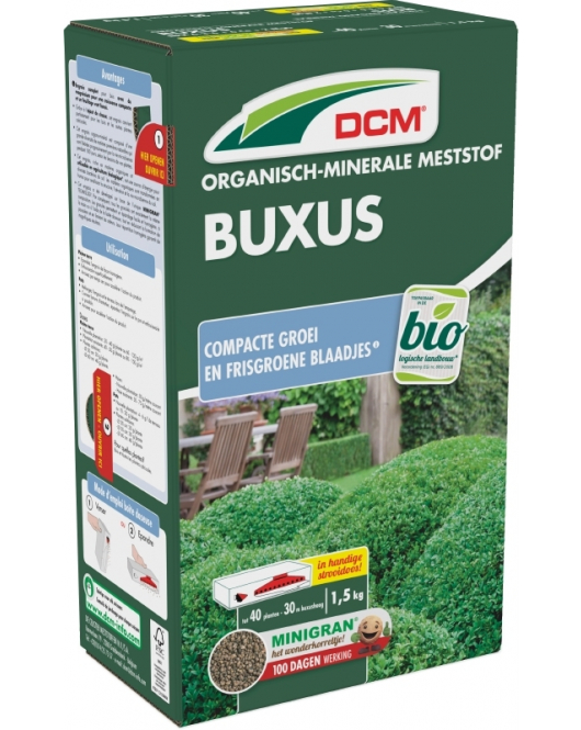 DCM MESTSTOF BUXUS 1,5 KG