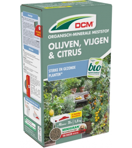 DCM MESTSTOF OLIJVEN, VIJGEN &amp; CITRUS 1,5 KG