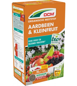 DCM MESTSTOF AARDBEIEN &amp; KLEINFRUIT 1,5 KG