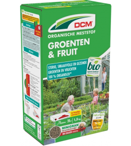 DCM MESTSTOF GROENTEN &amp; FRUIT 1,5 KG