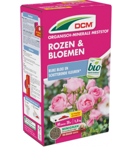 DCM MESTSTOF ROZEN &amp; BLOEMEN 1,5 KG