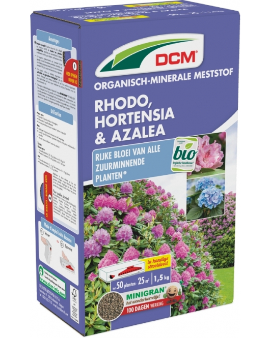 DCM MESTSTOF RHODO, HORTENSIA & AZALEA 1,5 KG