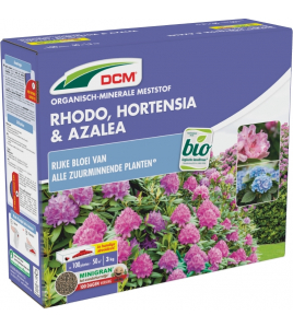 DCM MESTSTOF RHODO, HORTENSIA &amp; AZALEA 3 KG