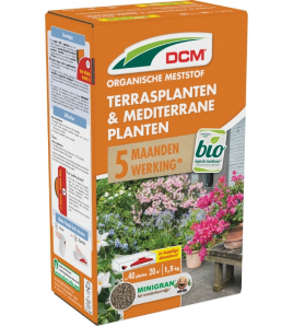 DCM MESTSTOF TERRASPLANTEN &amp; MEDITERRANE PLANTEN 1,5 KG