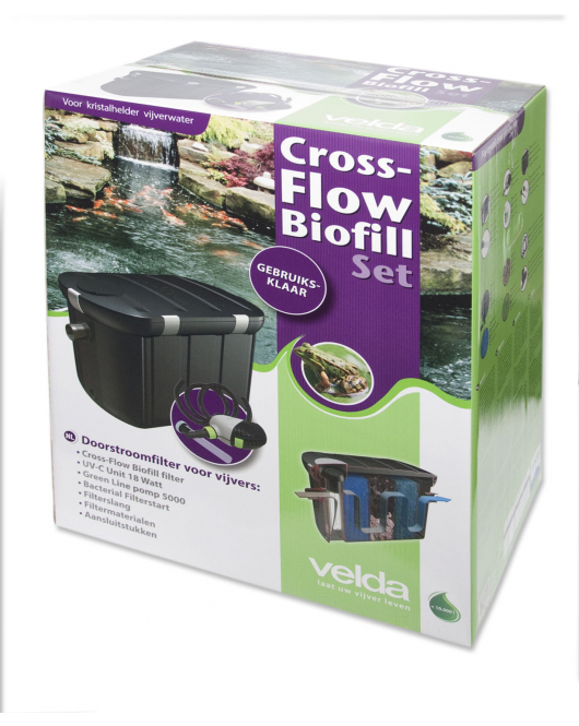 CROSS-FLOW BIOFILL SET (XFB+UV-C 18 W+HS 5000+SLANG)