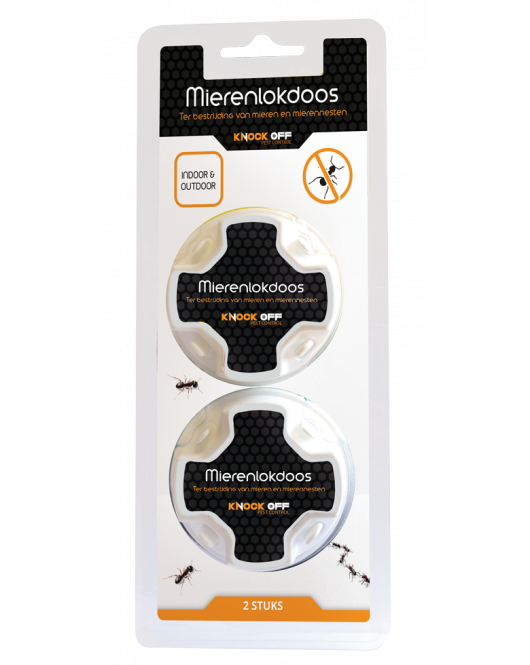 KNOCK PEST MIERENLOKDOOS (2 STUKS) 1 SET